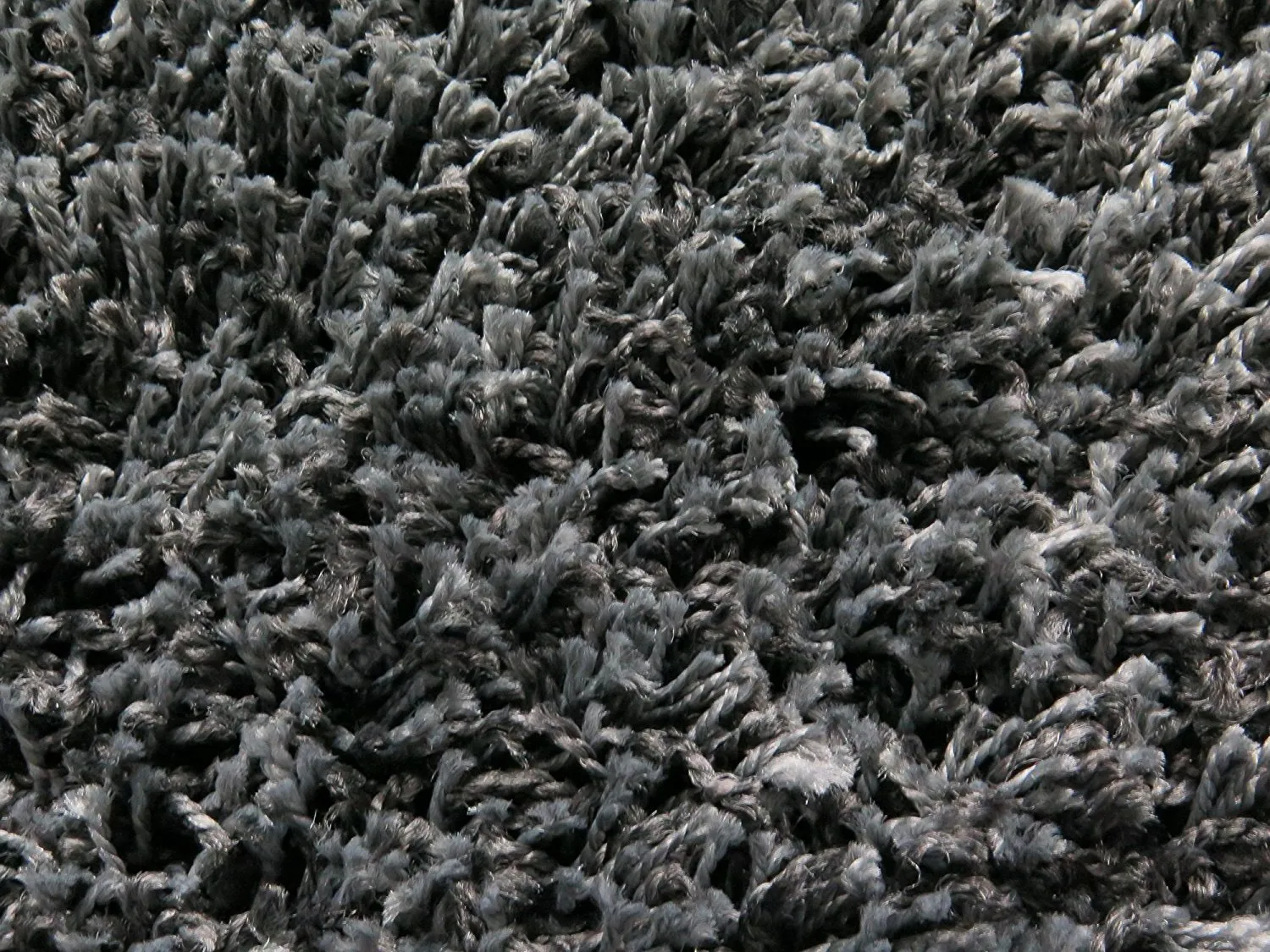 Glamour Luxury Soft Shaggy with Silver Specks, Dark Grey,160x230cm