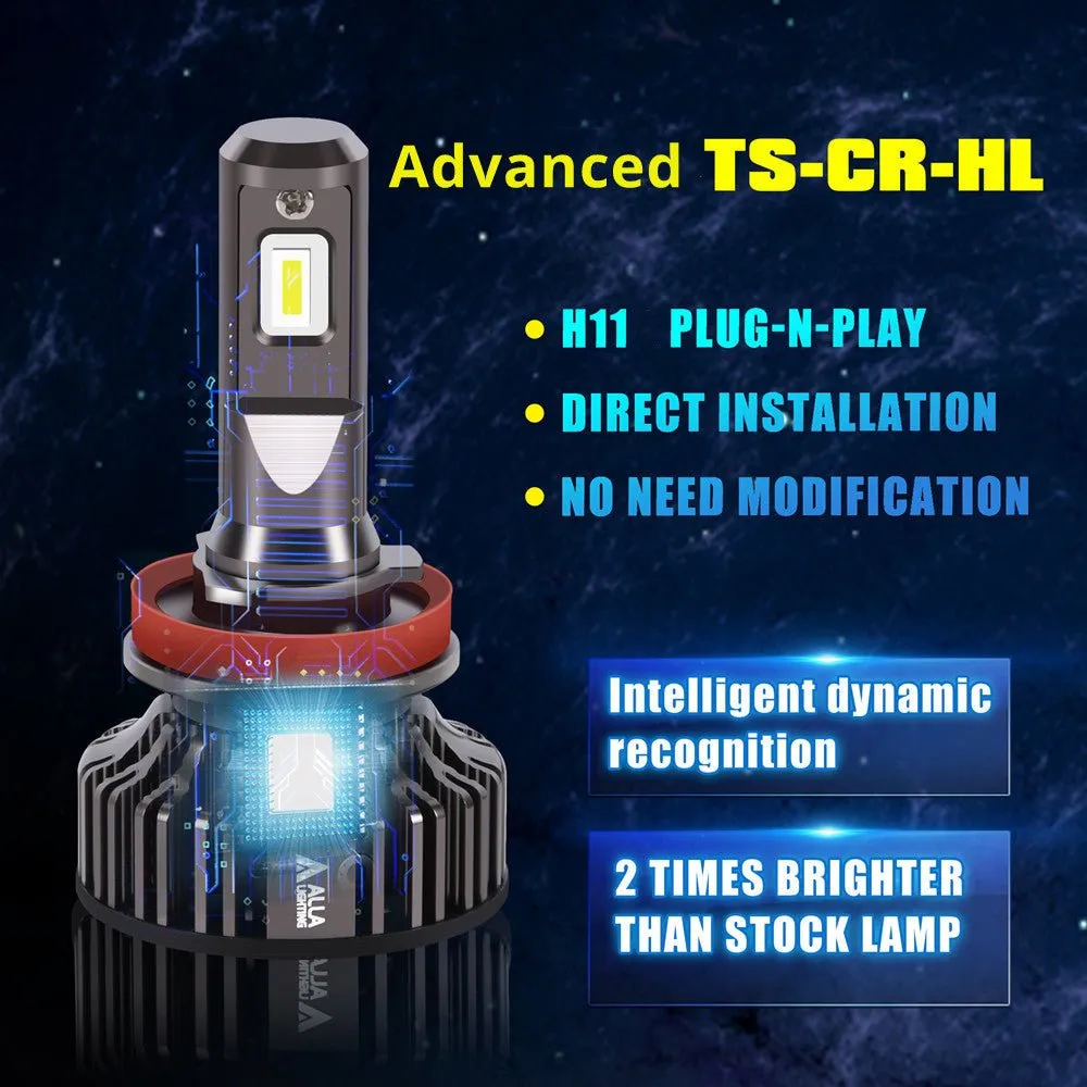 H8 H9 H11 LED Switchback White/Yellow Forward Lightings, Fog Lights Bulbs