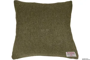 Harris Tweed Herringbone Cushion - Mountain Bracken