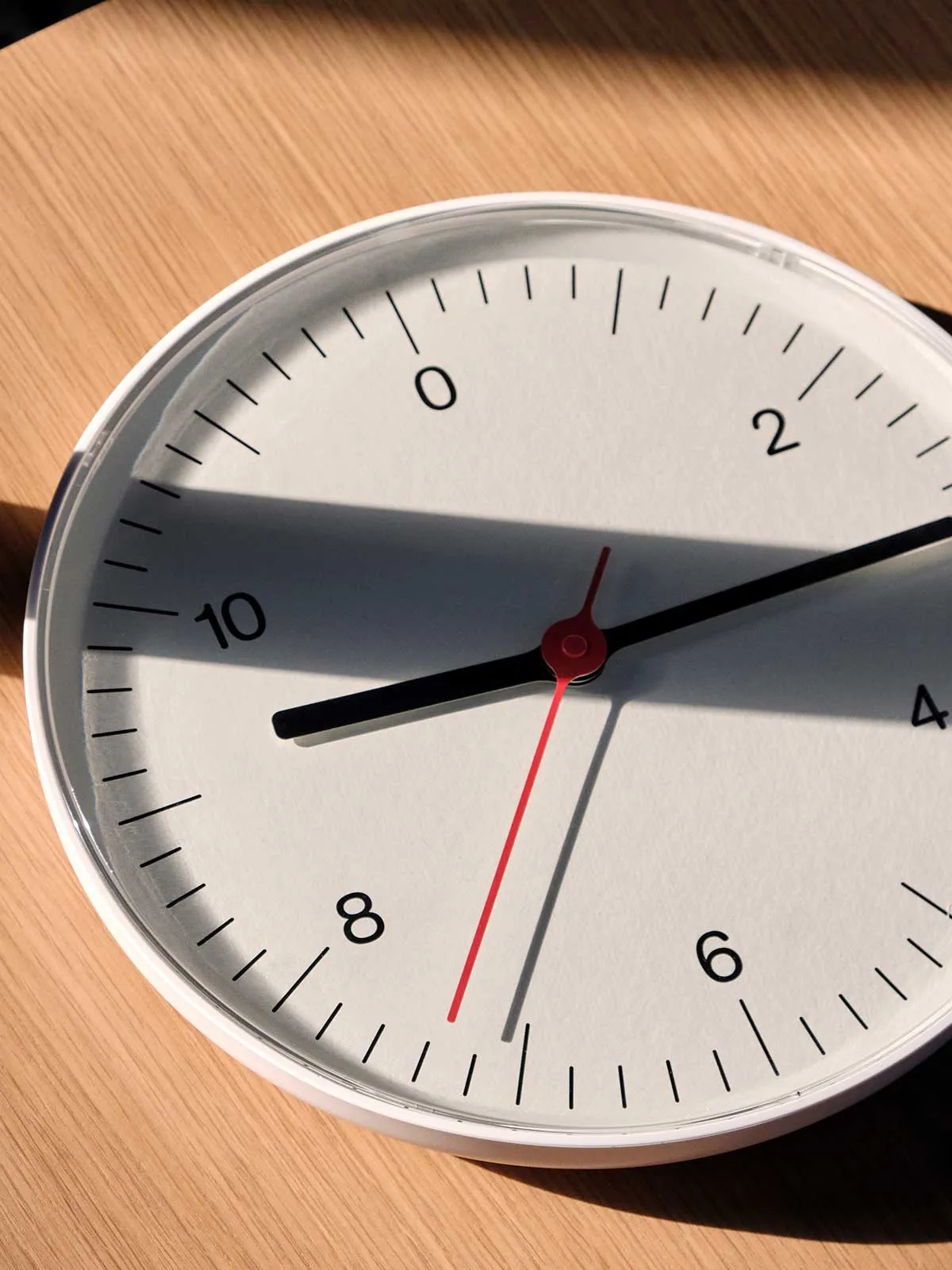 HAY Wall Clock in White