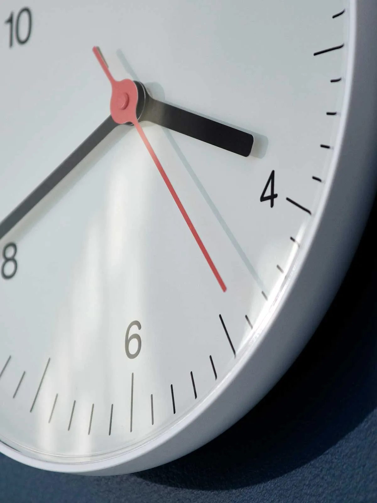 HAY Wall Clock in White