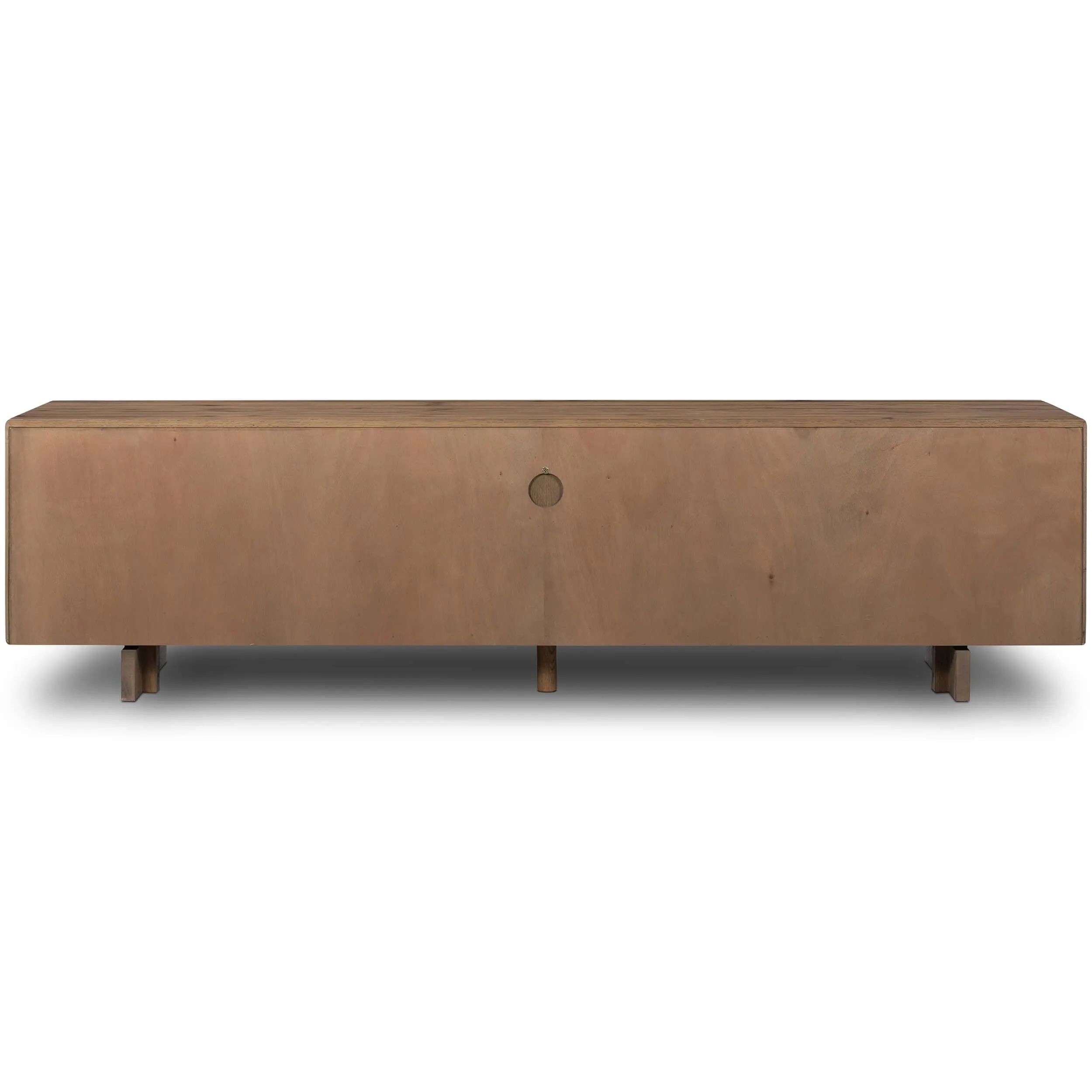 Henry Media Console, Rustic Grey
