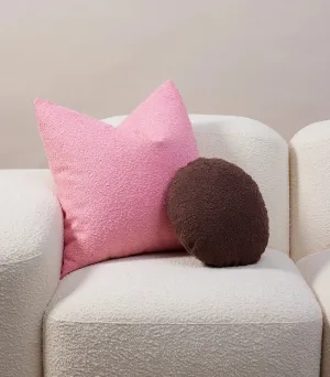 Hommey Boucle Cushion - Bubblegum
