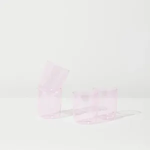 House of Nunu Belly Set Of 4 Cups Pink