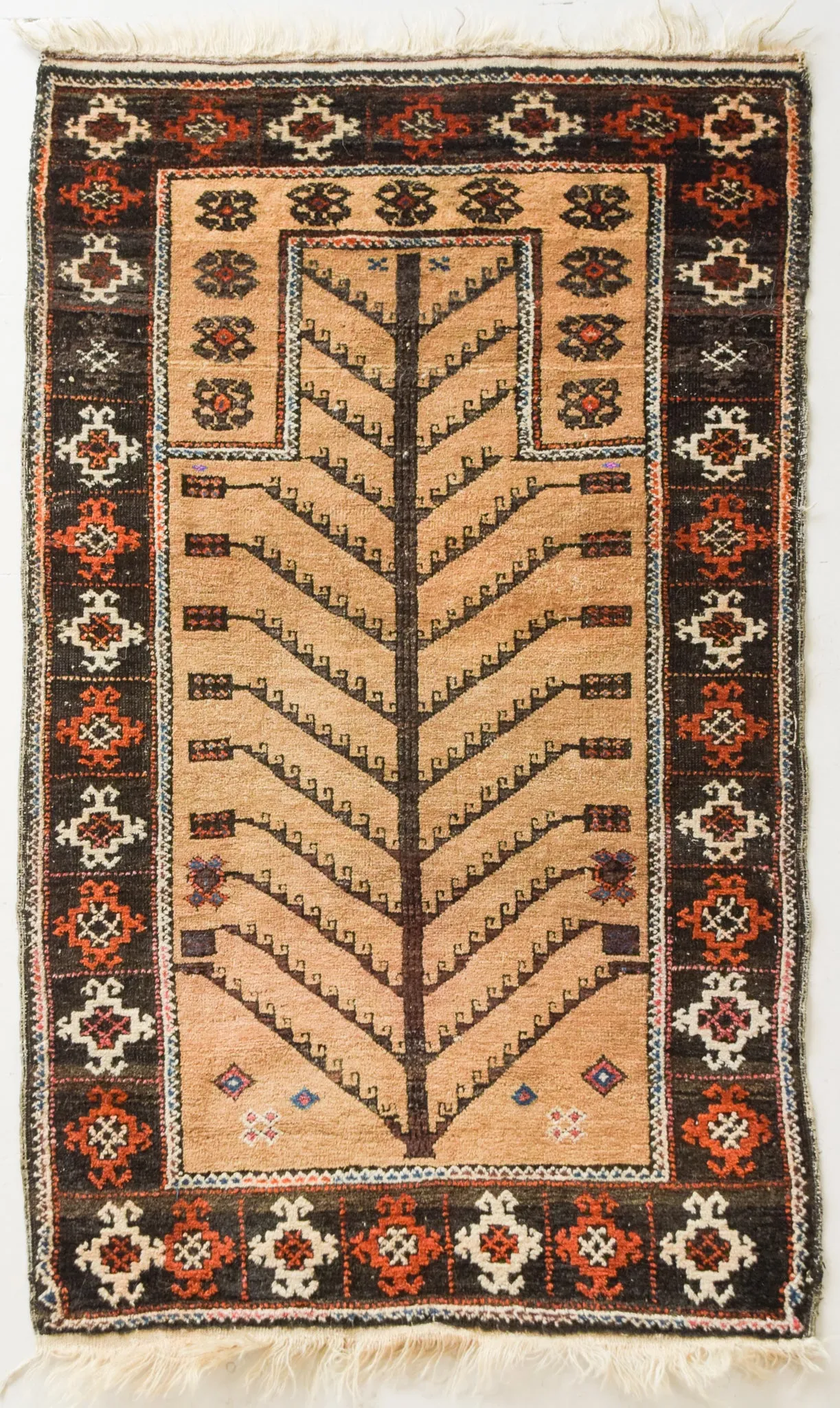 Interesting Handwoven - Afghan Rug