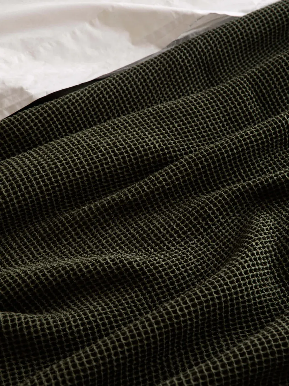 Isla Waffle Blanket | Fern