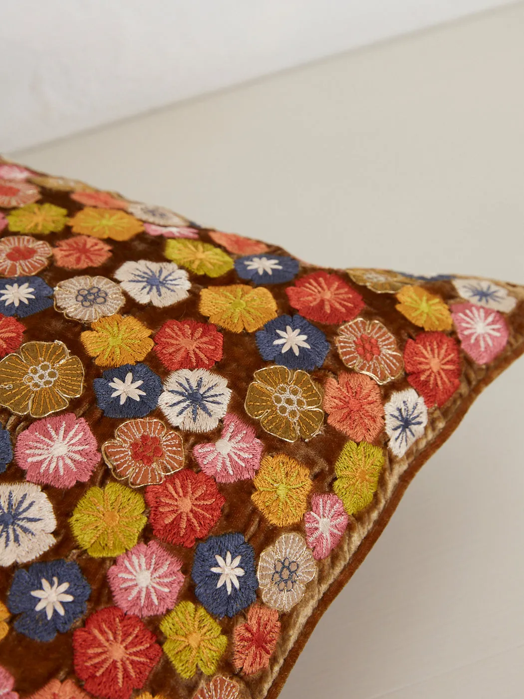 Jacqueline Cushion in Light Brown 45x45