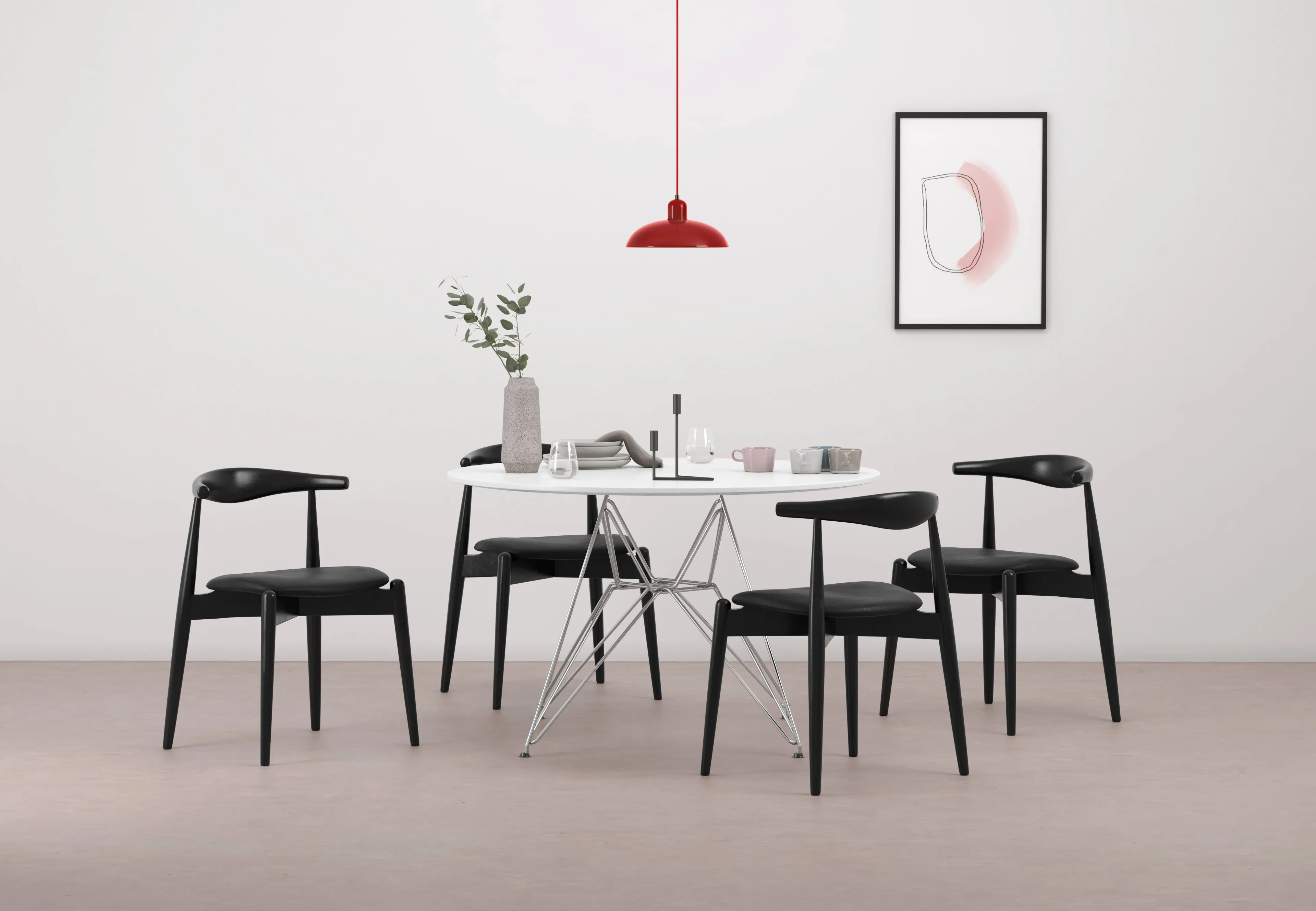 Kaiser - Kaiser Pendant Lamp, Red
