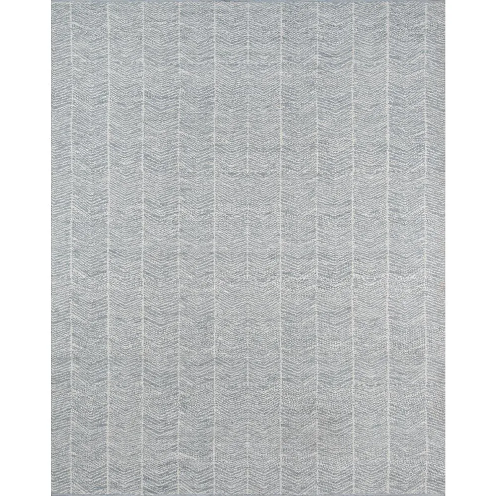 Le Millau | Large Navy Grey Modern Luxury Area Rug 7'6" X 9'6"