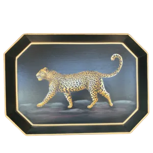 Leopard Iron Tray