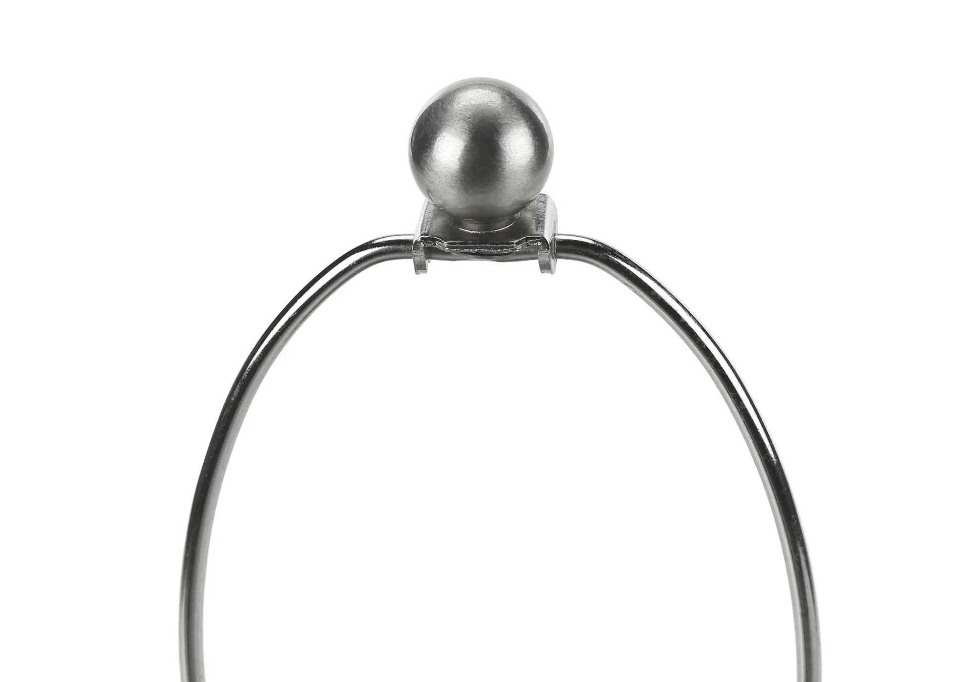 LightSet 2.0: 24"H USB Table Lamp - Sleek Nickel Metal & Grey Shade - Contemporary Illumination