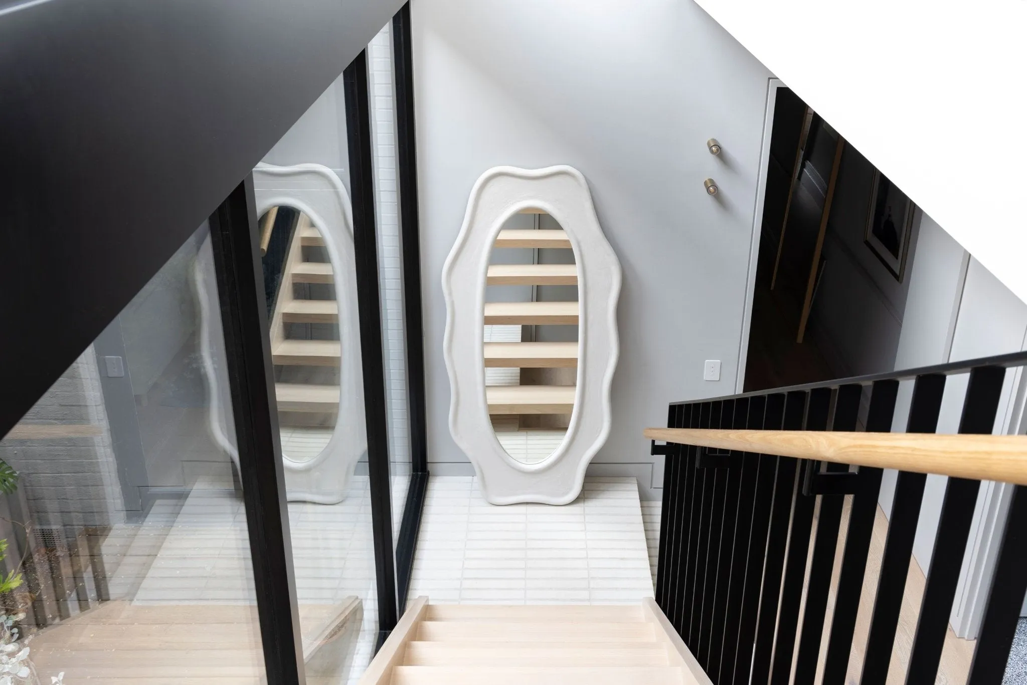 Lucy Montgomery X Jardan Onda Floor Mirror