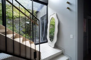Lucy Montgomery X Jardan Onda Floor Mirror