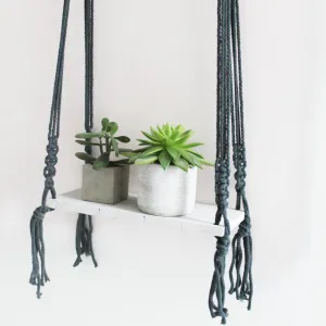 Macrame Dark Blue Shelf
