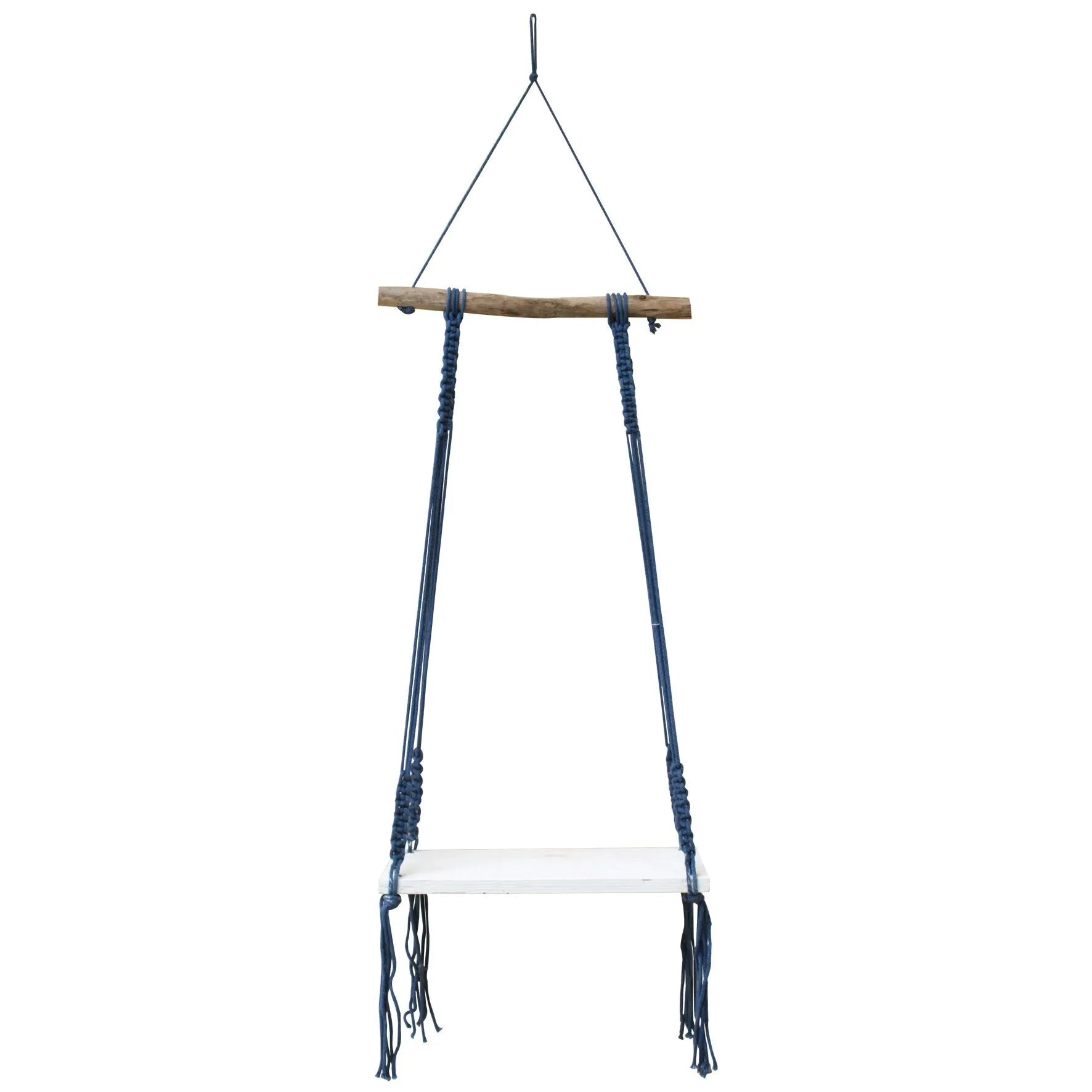 Macrame Dark Blue Shelf