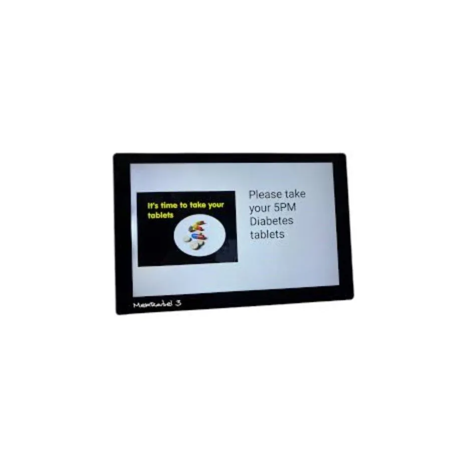 MemRabel 3-X Dementia Orientation Clock - Touch Screen