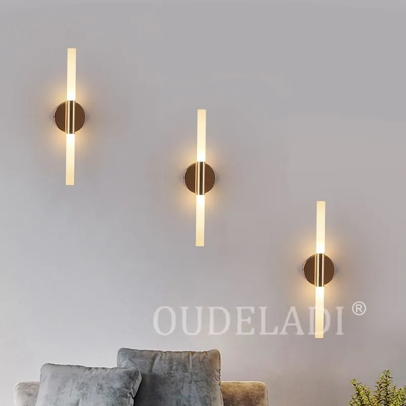 Metal Tube LED Wall Lamps