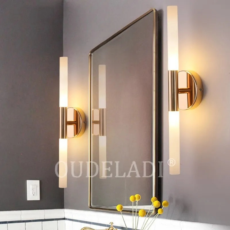 Metal Tube LED Wall Lamps