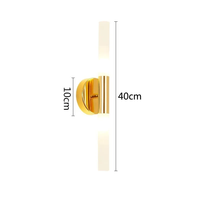 Metal Tube LED Wall Lamps