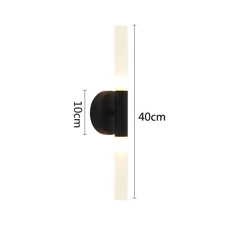 Metal Tube LED Wall Lamps