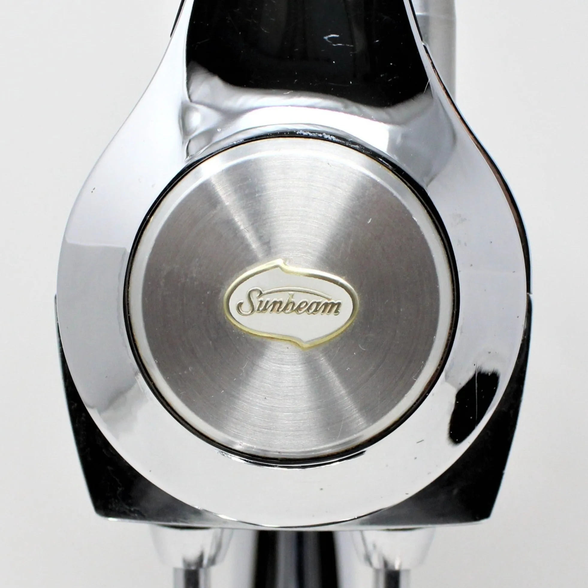 Mixer, Sunbeam, Chrome MixMaster Stand Mixer with Two Bowls, Recipe Booklet, Vintage, SOLD