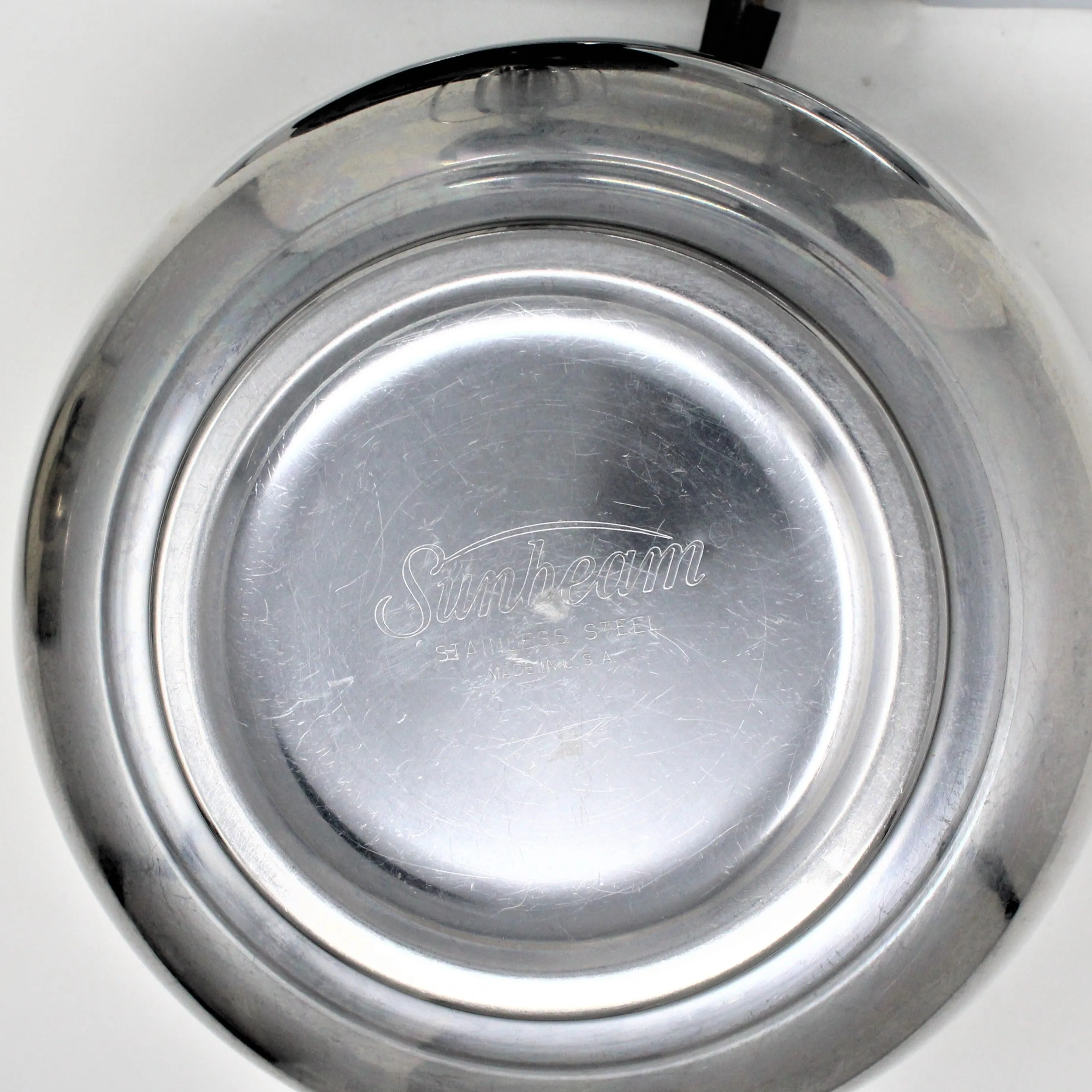 Mixer, Sunbeam, Chrome MixMaster Stand Mixer with Two Bowls, Recipe Booklet, Vintage, SOLD