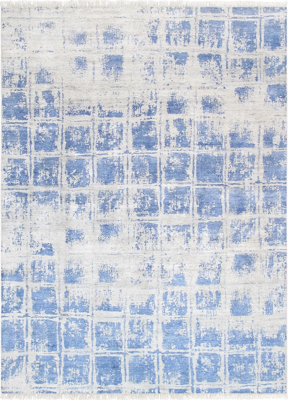 Modern Collection Hand-Knotted Bamboo Silk Area Rug