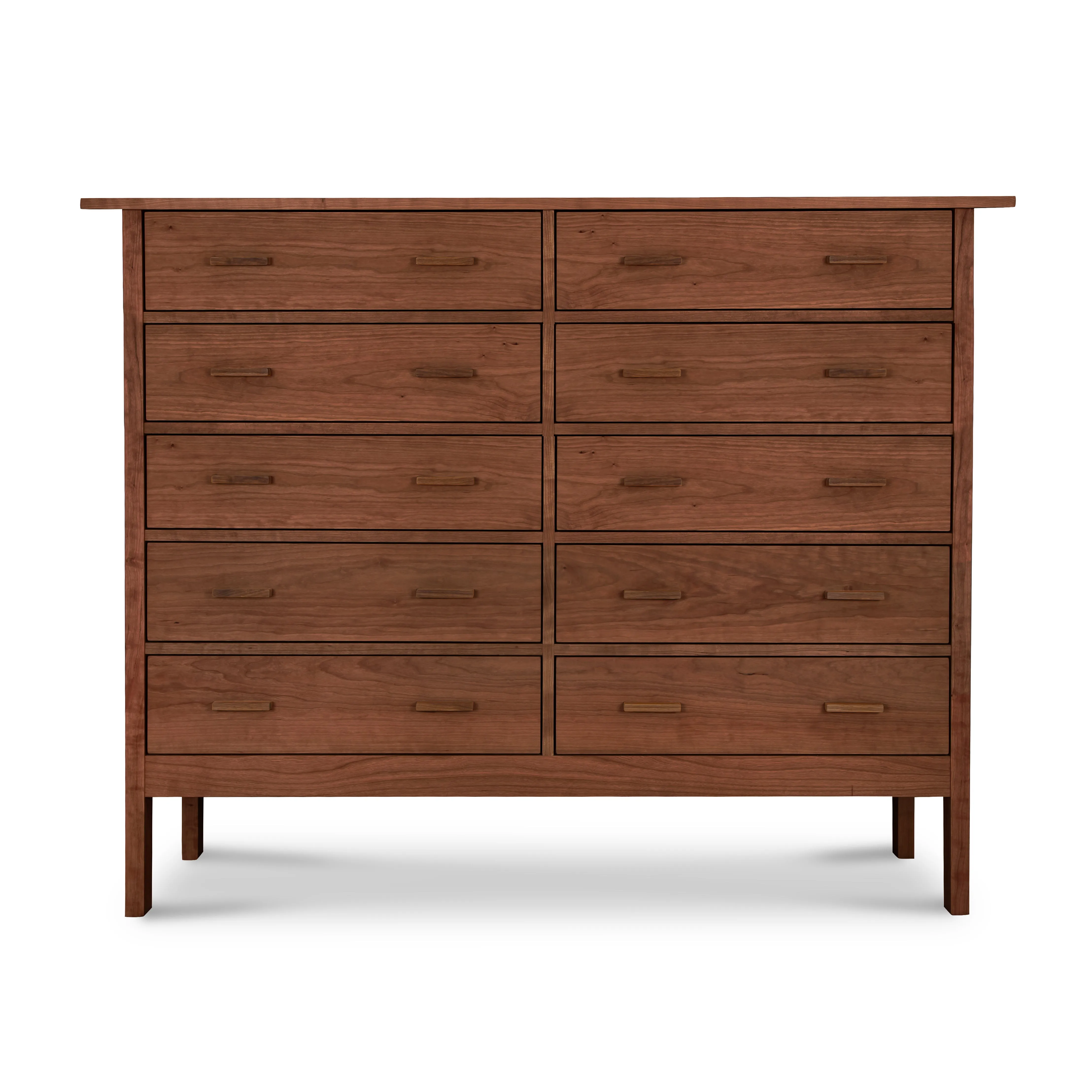 Modern Craftsman 10-Drawer Dresser