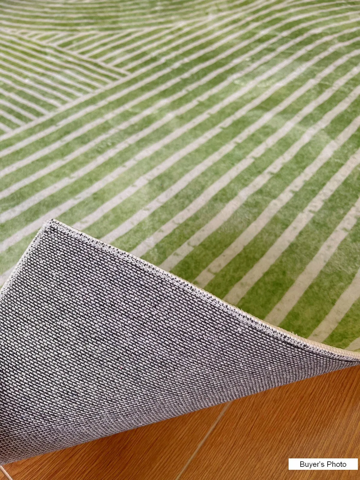 Modern Living Room Rugs, Green Thick Soft Modern Rugs for Living Room, Dining Room Modern Rugs, Contemporary Rugs for Bedroom