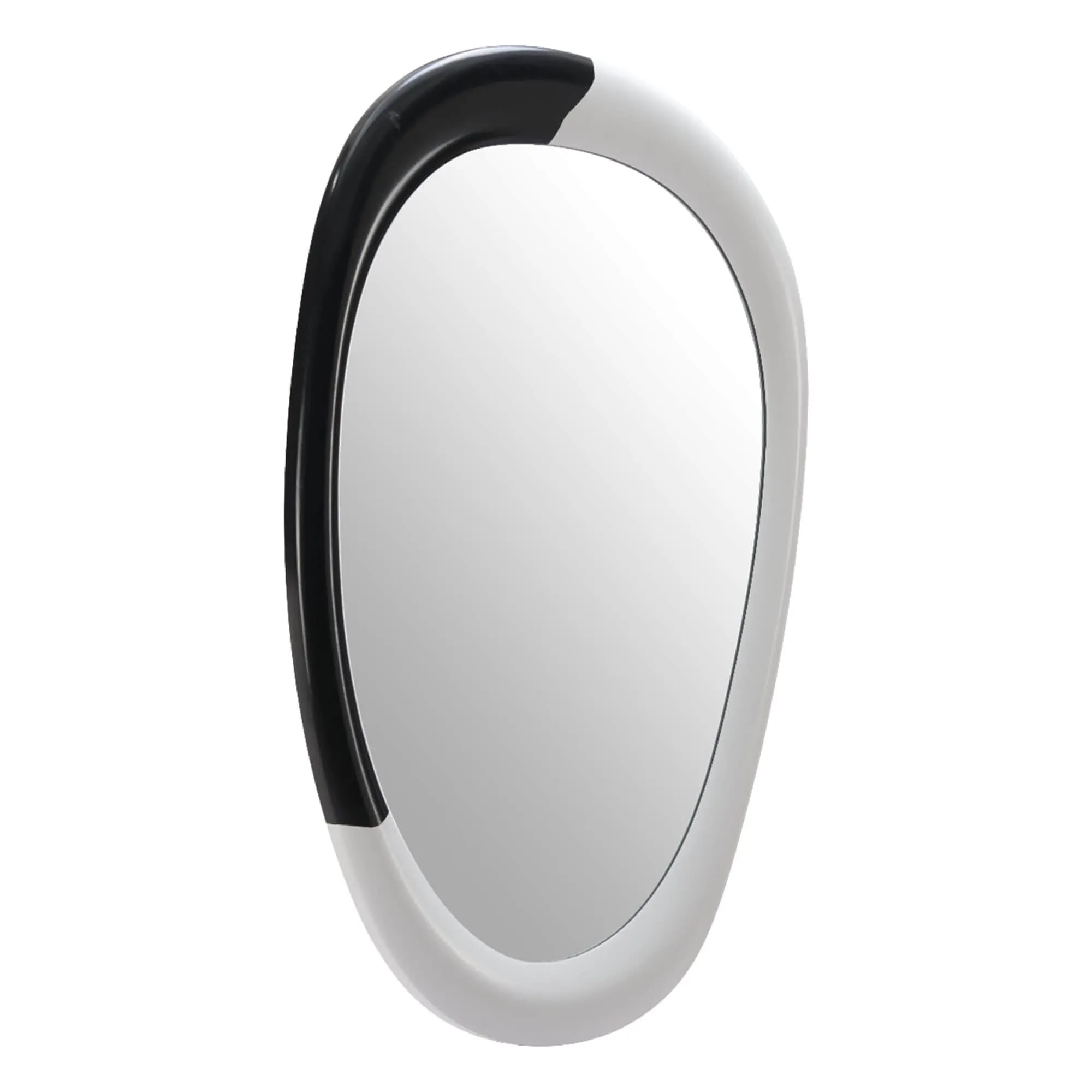 Muna Mirror, White & Black