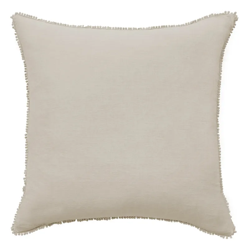 Natural linen Oversize Linen Cushion - 60x60cm