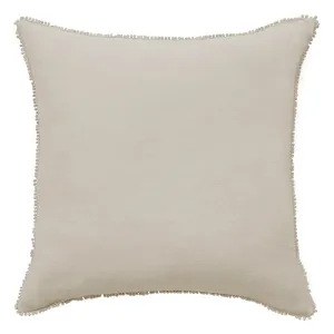 Natural linen Oversize Linen Cushion - 60x60cm