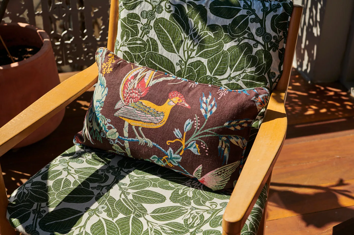 Paradise Cocoa 30x50 Cushion Cover