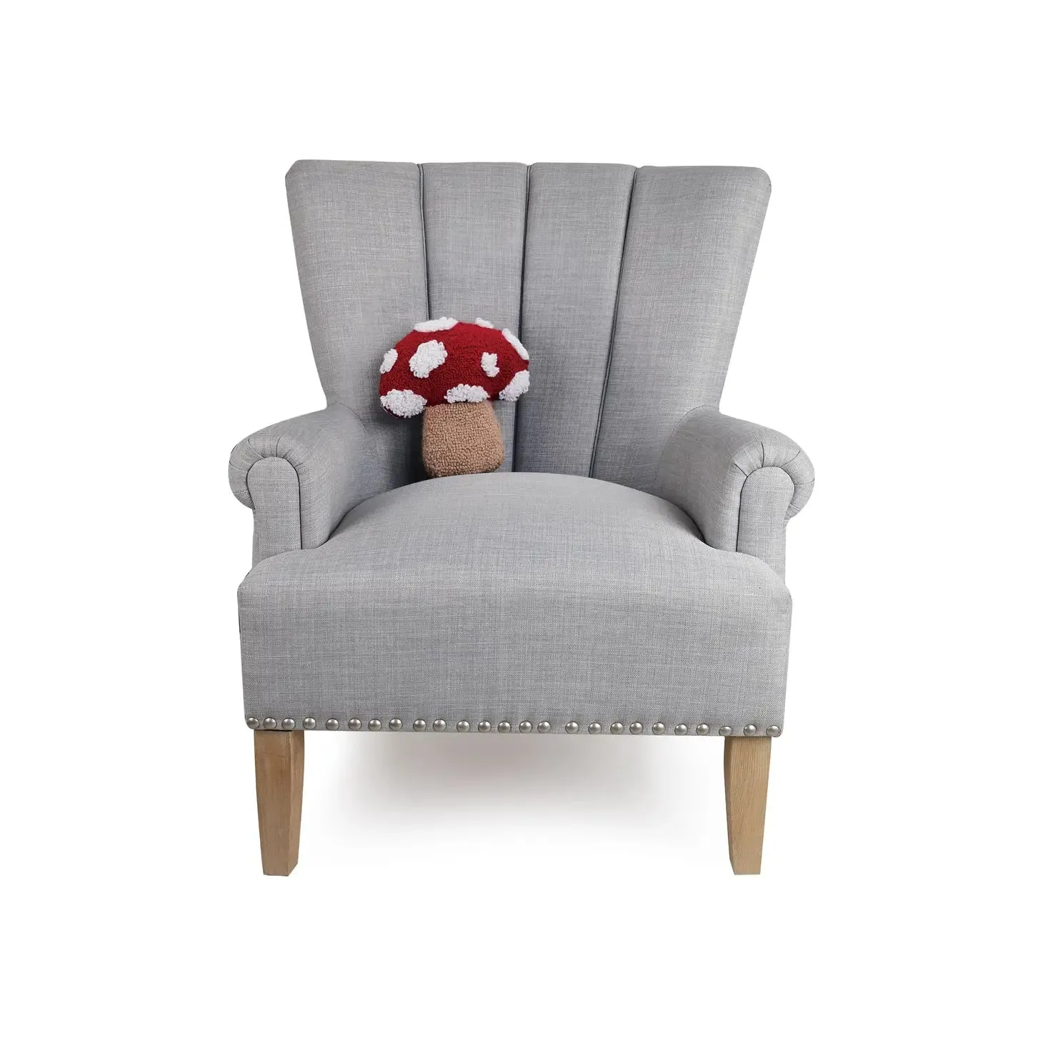 Peking Handicraft Mushroom Shaped Cushion