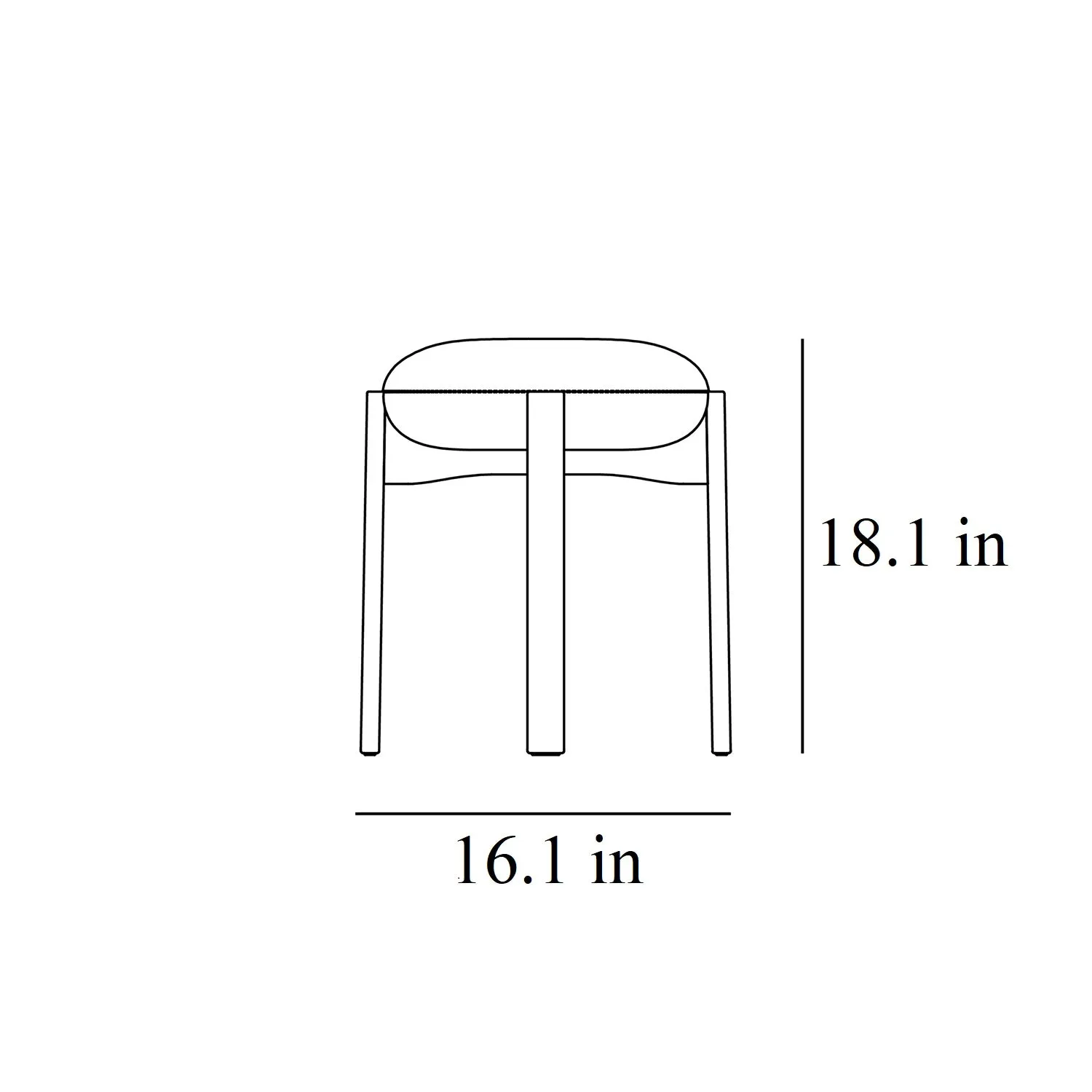 Pioneer Low Stool