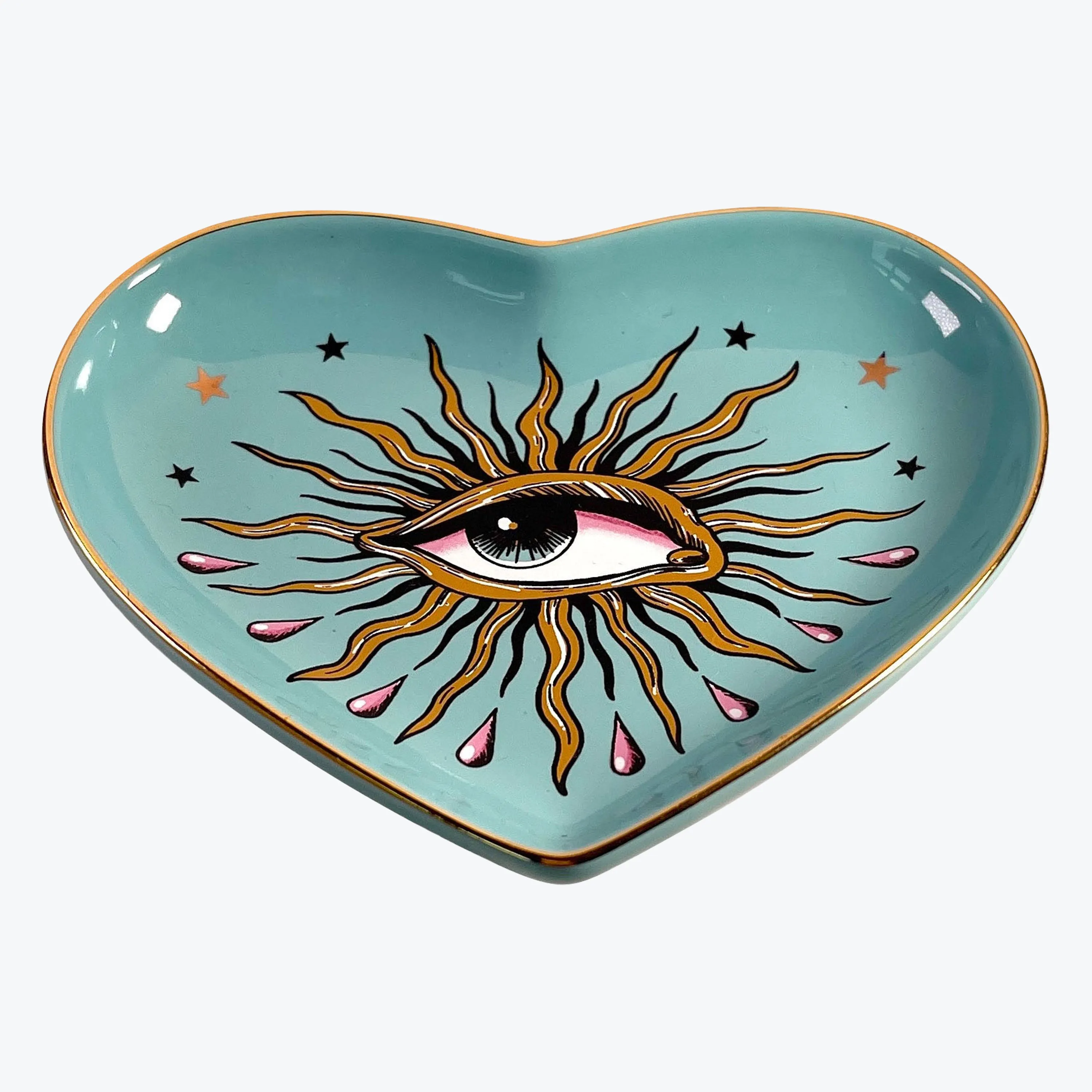 Pop Art Eye Heart Dish