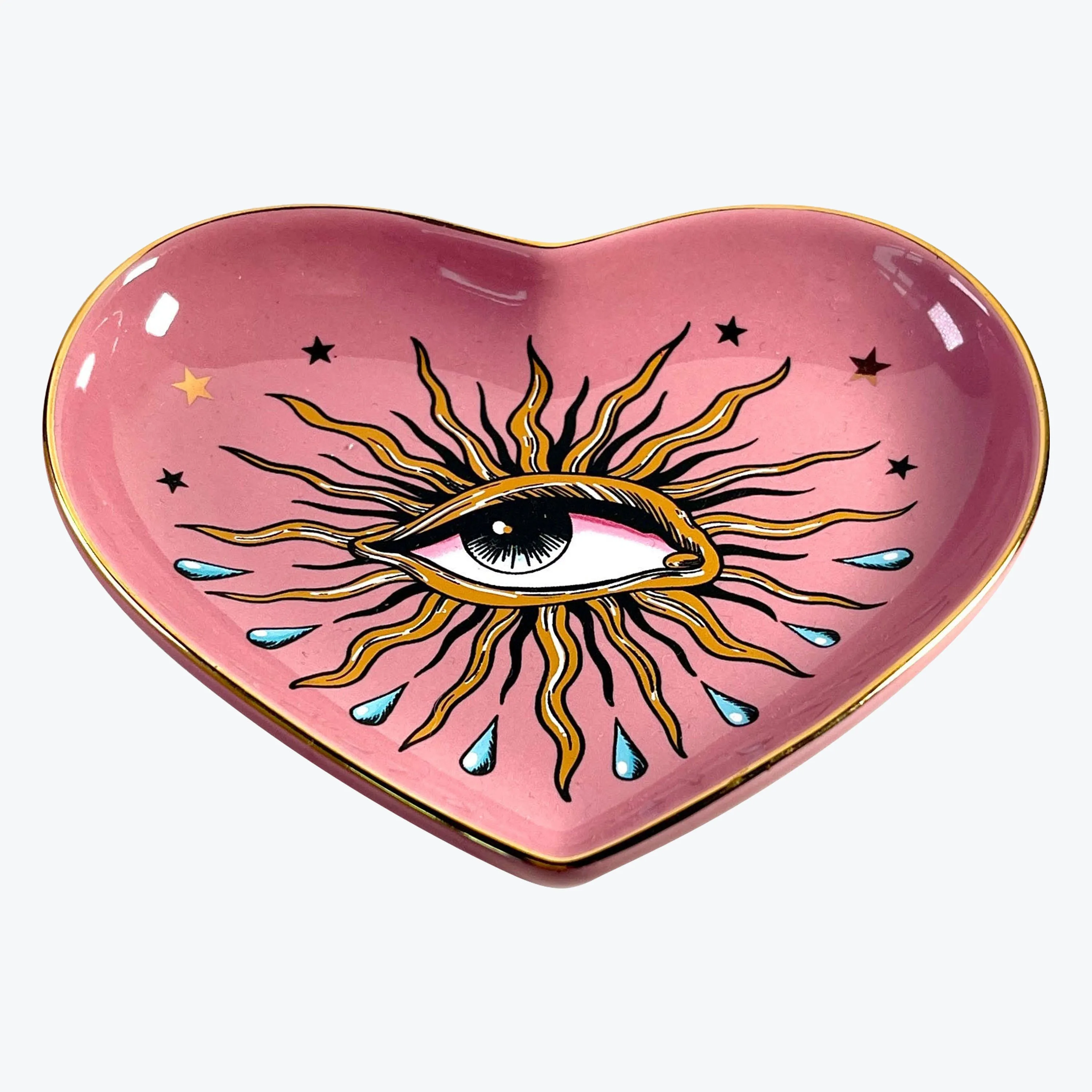 Pop Art Eye Heart Dish