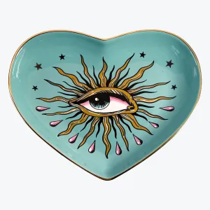 Pop Art Eye Heart Dish