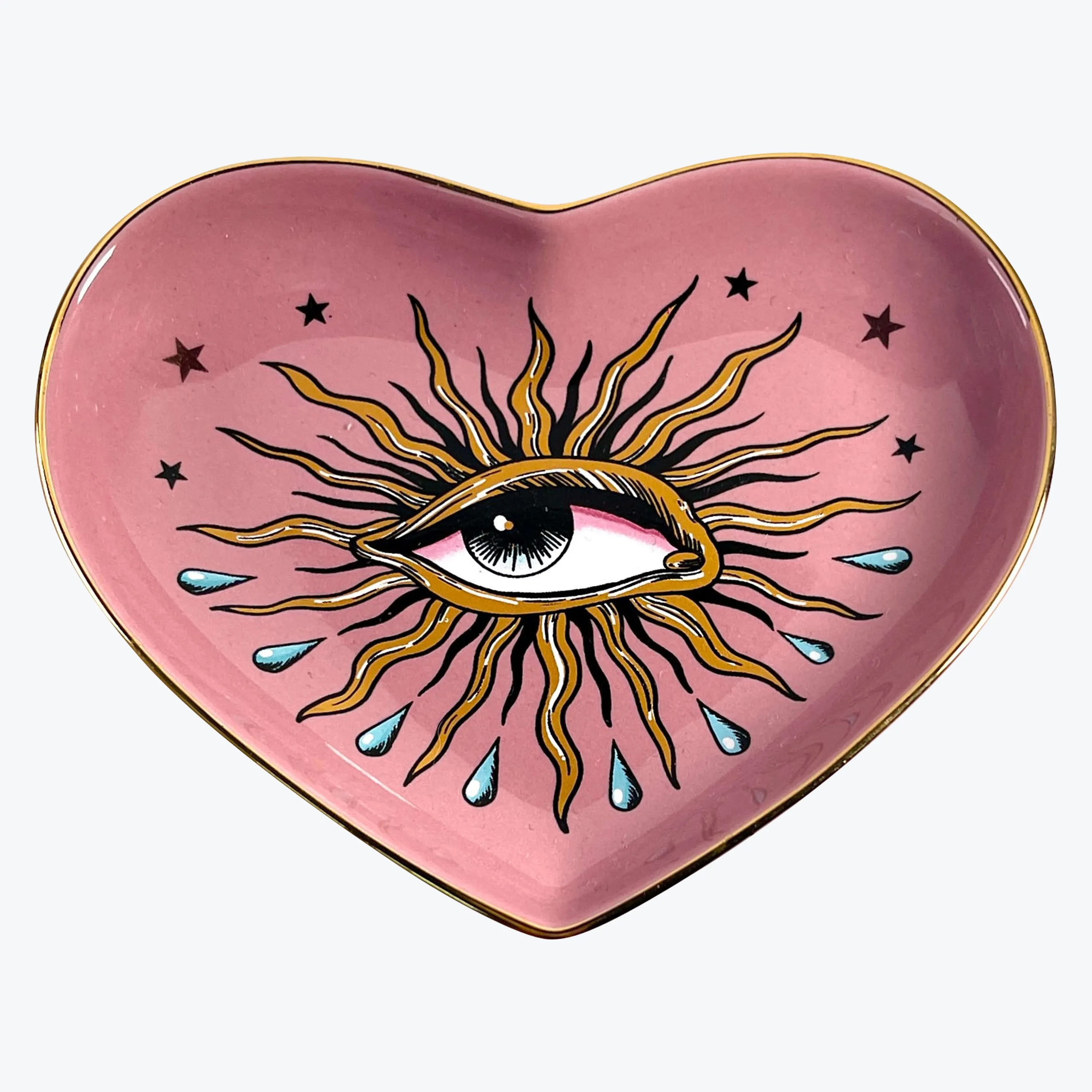 Pop Art Eye Heart Dish
