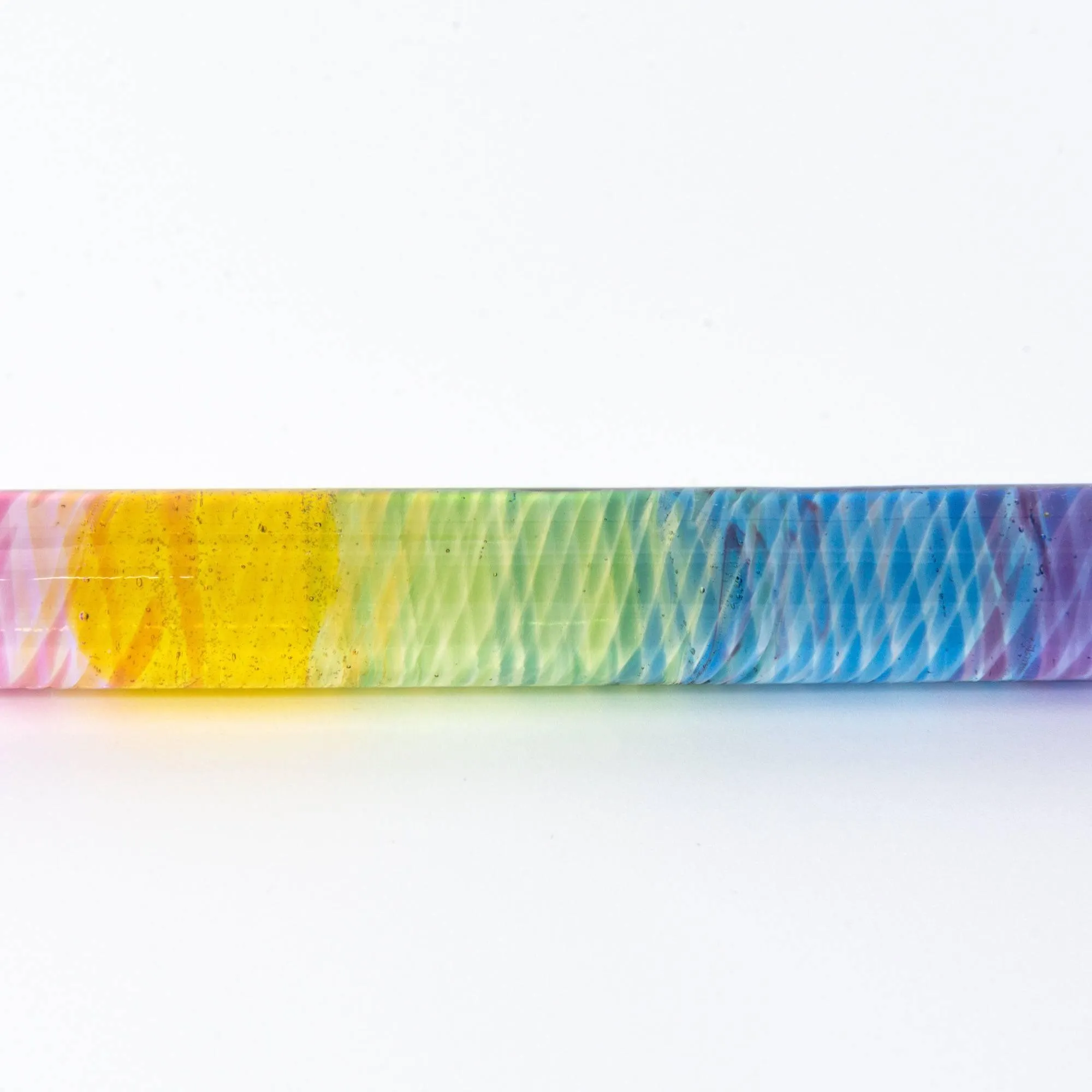 Rainbow Short Glass Dip Pen