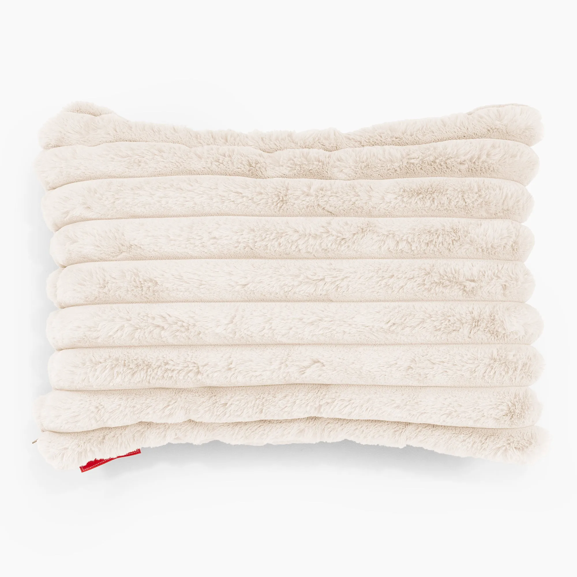 Rectangular Scatter Cushion Cover 35 x 50cm - Ultra Plush Cord Cream