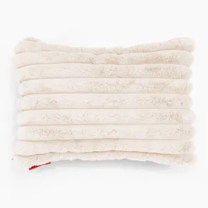 Rectangular Scatter Cushion Cover 35 x 50cm - Ultra Plush Cord Cream