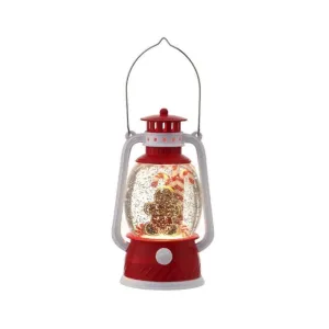 Regency International Gingerbread Lantern Water Globe, 8 inches, Multi-Color