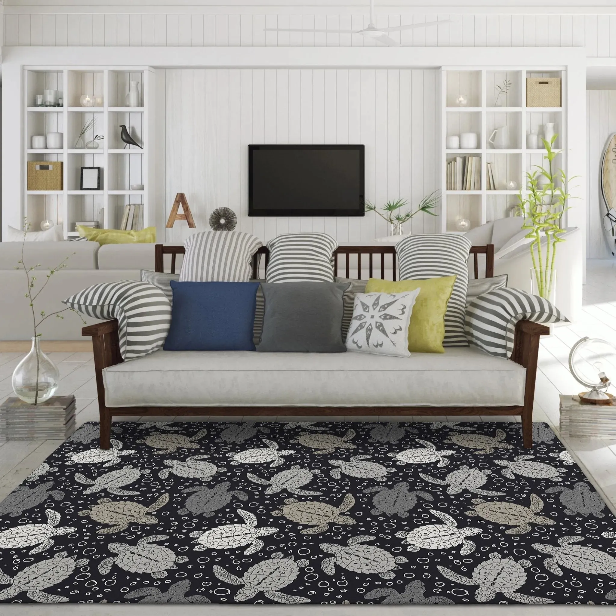 Seabreeze SZ13 Black Rug