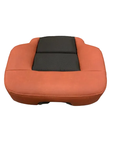 Sears Mack OE Style Replacement Cushion in Burnt Sienna Vinyl w/ Cloth Insert