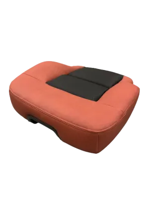 Sears Mack OE Style Replacement Cushion in Burnt Sienna Vinyl w/ Cloth Insert