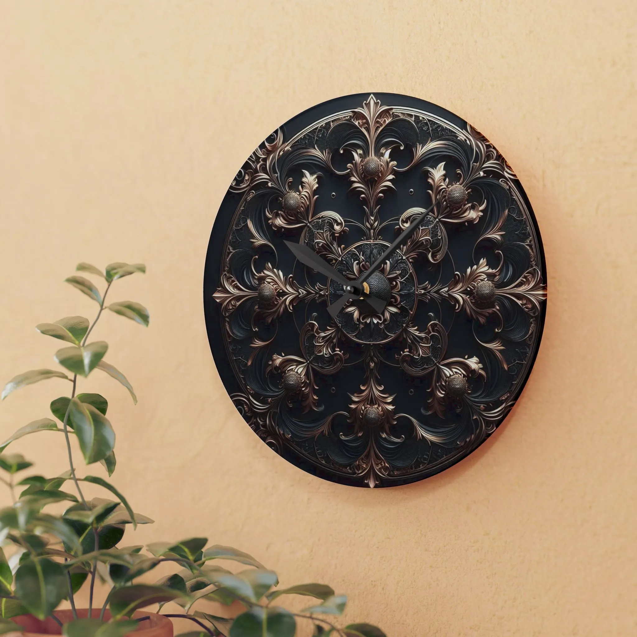 Shadow Timekeeper Acrylic Wall Clock
