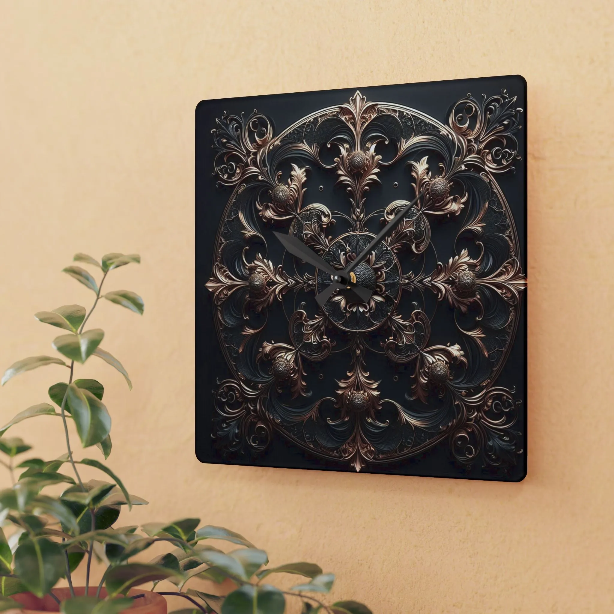 Shadow Timekeeper Acrylic Wall Clock