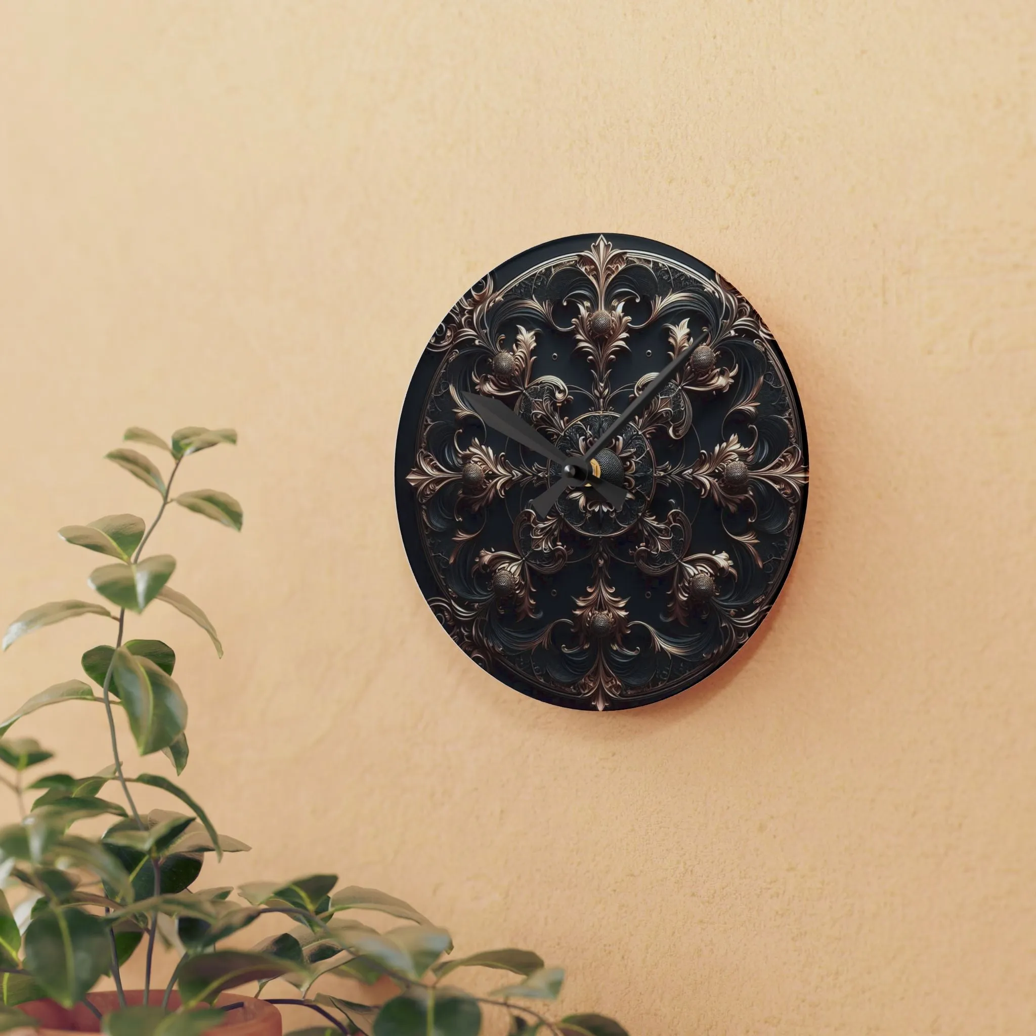 Shadow Timekeeper Acrylic Wall Clock