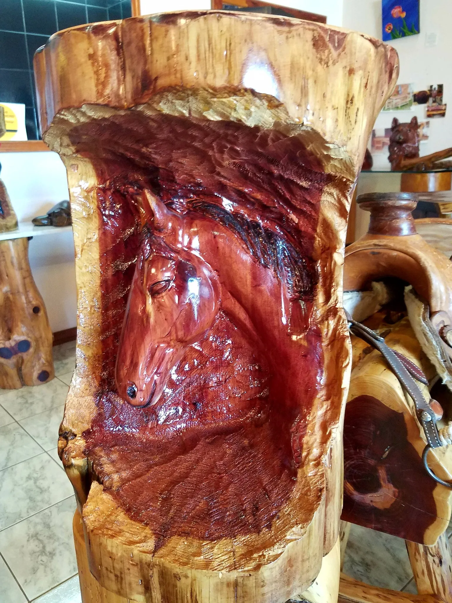 Small Horse Head Stand